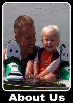Private Wakeboard and Waterski Lessons and The Liquid Edge in Farmer City Illinois